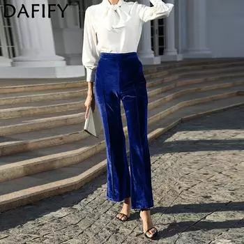 Европейские и американские весенне-осенние женские микро-брюки с коллажем, повседневные брюки с высокой талией