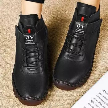 Европейские и американские высокие хлопковые туфли женские 2024 новые водонепроницаемые ботинки спортивные ботинки с коротким рукавом зимние ботинки на платформе готические 35 коричневый