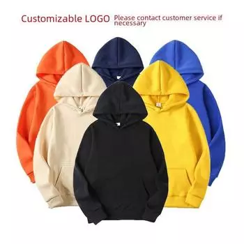 «Европейские мужские и женские флисовые толстовки - 18 однотонных цветов для осени и зимы» L яблочный зеленый