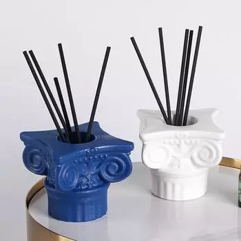 Европейские ретро-римские колонны, легкие роскошные ароматерапевтические украшения, модельная комната, творческая атмосфера рабочего стола, мягкие украшения