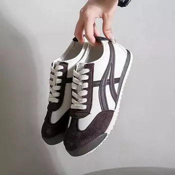 Европейские туфли для легкой доски Station, женские, осень 2024, новые модные, универсальные, для спорта и отдыха, для студентов, с низким верхом, трендовые, маленькие белые туфли 35 чёрный