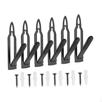 Европейские вешалки с черепами, удобные, вешалки с изображением оленей, прочные для фермерского дома 6pcs