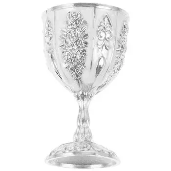 Европейские высококачественные стеклянные рюмки для коктейлей, стаканы для виски, пластиковые декоративные кружки без ножки, микс