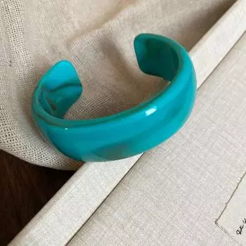 Европейский американский стиль браслет из смолы допамин преувеличенный браслет C-образные манжеты браслеты подарок Style 3