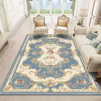 Европейский большой ковер для гостиной, напольный коврик в комнате, декор, украшение, ковер, украшение для спальни, дом, большой размер 180x200 40x60cm 15.74x23.6in
