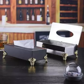 Европейский держатель для стола, подставка для салфеток, металлическое художественное ремесло, украшение для дома, отель, ресторан, настольный компьютер, кафе, украшения, папка для хранения M