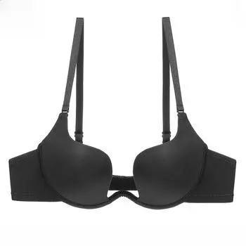 Европейский и американский глубокий V-образный вырез с невидимой спинкой и бретелькой через шею 70C