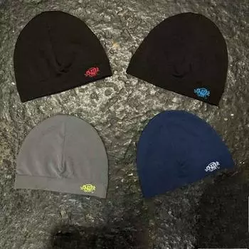 Европейский и американский хип-хоп ретро мода повседневная универсальная мужская и женская вышитая буквами двухслойная шапка-пуловер One size