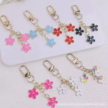 Европейский и американский летний брелок с цветком цвета капли масла для мобильных телефонов, сумок и автомобилей. L38