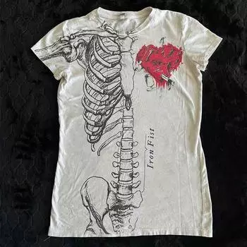 Европейский и американский летний женский топ в стиле ретро с круглым вырезом и приталенного силуэта S