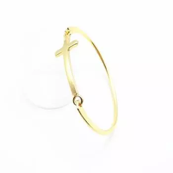 Европейский и американский популярный браслет-крест, стиль для пары, известный в интернете, модный браслет из титановой стали