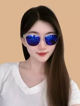 Европейский и американский ретро-стиль Box Jelly Color Trendy Street Photography Мужские и женские солнцезащитные очки Anti UV солнцезащитные очки