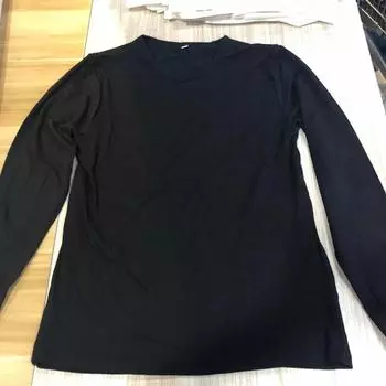 Европейский и американский свитер Y2K спортивный ретро с длинными рукавами весенне-осенняя уличная мужская и женская одежда S чёрный