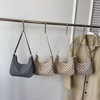 Европейский и американский темперамент дизайн ретро стиль сумка женская мода одно плечо подмышкой женская сумка простая и модная сумочка тренд