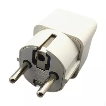 Европейский конвертер вилки AU/UK/US/CN в компактный настенный отель бытовой белый белый