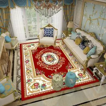 Европейский роскошный ковер для большой гостиной, дивана, коврика для детской спальни, ковра, нескользящего, журнального столика, ковров для гостиной 60x90cm door mat