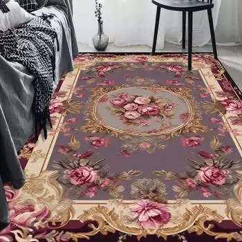 Европейский роскошный ковер для гостиной, нескользящий, большой, декоративный ковер для спальни, домашний коврик для гардеробной, моющийся коврик для двери крыльца 60x90cm door mat