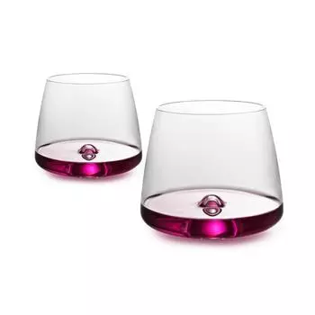 Европейский стиль Дания Дизайн Бокалы для вина Swirl Eddy Rock Spin Бокал для виски Коньяк Бренди Snifters Чашка для ликера Стакан для виски 2 Pcs 300ml Glass