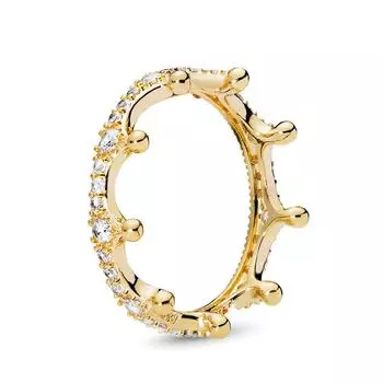 Европейский стиль, золотого цвета, штабелируемое кольцо, кольцо с короной и цветком на палец для женщин, жены, свадьбы, помолвки, ювелирные изделия, специальное предложение 9