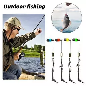 Европейский свингер для ловли карпа, нержавеющая сталь, морской стержень, натяжитель индикатора поклевки, вешалка для уличной рыбалки, аксессуары для сигнализации поклевки красный