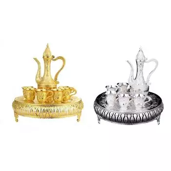 Европейский Турецкий Кофейный Набор Кувшин Для Напитков Кофейник Подарки На Праздники Посуда Для Напитков Винная Чашка Для Напитков Посуда Для Чайных Сервировочных Наборов