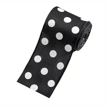 Европейский уникальный стиль черно-белая лента с полосками и точками для рукоделия BlackWhite Strap A