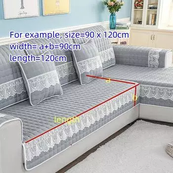 Европейский всесезонный универсальный пылезащитный диванный коврик ткань льняной диванный чехол полотенце для дивана домашний декор текстиль 70*70cm