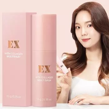 [EX] Jeju Flower Collagen Elasticity Мультибальзам-стик 10г (морщины, управление эластичностью, хайлайтер)