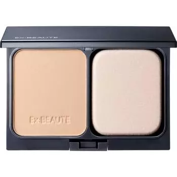 EX:Шелковая пудра BEAUTE Vision Foundation - Сделано в Японии, в комплекте футляр (Охра 02) - Японская пудра премиум-качества