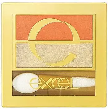 excel Excel Dual Eyeshadow N DU02 Sunset Orange