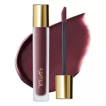 excel Lip Velvetist LV12 Матовая помада для губ Привлекательный глубокий темный (тоска по любви) Роза
