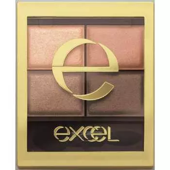 Excel Skinny Rich Shadow SR03 (Роял Браун) Палитра теней для век