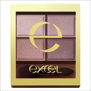 excel Skinny Rich Shadow SR14 Classy Brown Palette Eye Shadow