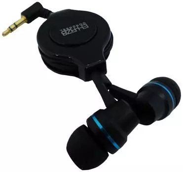 Excel Sound Retractable Высококачественные Канальные Наушники Синие BL EH-RZ8 синий