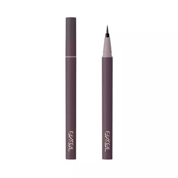 excel with Mellow shade liquid liner ML05 Dusk Greige [Collaboration GYUTAE]