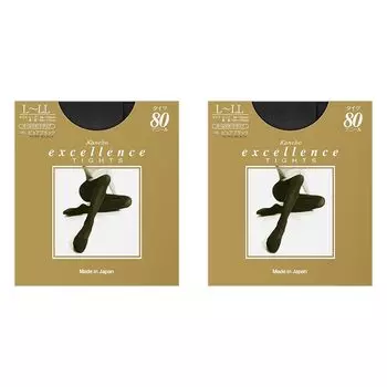 Excellence Tights 80 Denier Pure Black L-LL