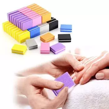 Отличные шлифовальные блоки для ногтей, многоразовая портативная польская поверхность для ногтей