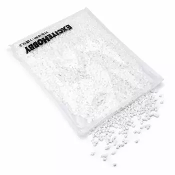 EXCITEHOBBY Одноцветный утюг, универсальный, 5 мм, цвета на выбор, большая емкость, изготовление больших самоделок, включает в себя чехол на молнии для хранения бусин, размер, белый