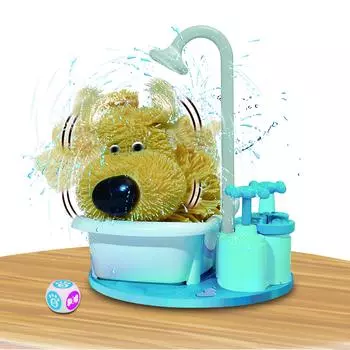 Exciting shower Bulbul Wanko time!