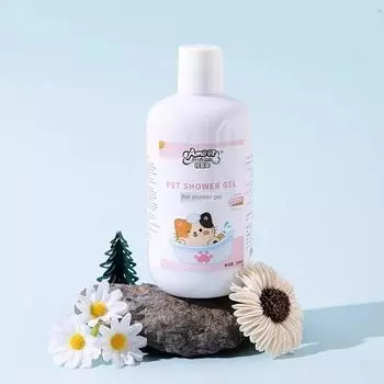 Exclusive for Cats Shower Gel Pet Shampoo Bath Lotion Antibacterial Stain Removal Cat Bath Pet Bath Pet Supplies Cat shower gel [trial pack]]