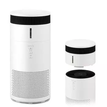 [Exclusive to .co.jp] Iris Ohyama Air Purifier with Humidifying Function, 10 Tatami Mats, Humidifying Air Purifier, Humidifier, Evaporative Type, Clea