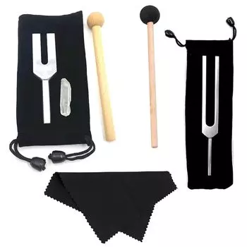 EXDUCT Crystal Tuner 4096 Гц 528 Гц Crystal Camera Fork Healing Tuning Set