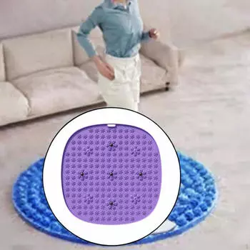 Exercise Foot Massager Acupressure Running Cushion Desk Floor Mat Reflexology фиолетовый