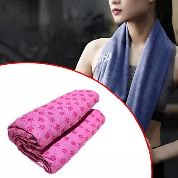 Exercise Towel for Yoga Mat Non Slip Microfiber Indoor Fitness розы красного
