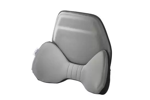 EXGEL Car Cushion Hug Drive Back Cushion Gray Zabuton Zabuton Gel Cushion Car Cushion Made in Japan Lumbar Support Lumbar Support HUD01-GR серый