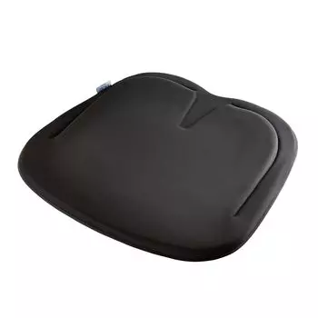 EXGEL Car Cushion Hug Drive Seat Cushion Black Cushion Zabuton Gel Cushion Seat Pad Car Cushion Made in Japan HUD02-BK чёрный