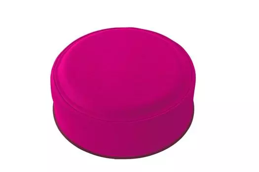 EXGEL Floor Puni Rose Cushion Floor Made in Japan Симпатичный круглый коврик для профилактики болей в спине и коленях Уретановый коврик PUN30-RO ярко-розовый