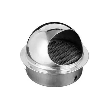 Exhaust Hood Air Vent Home Stainless Steel Compact Size Long-lasting Net Mesh Smooth No Burrs