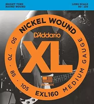 EXL160 Длинная басовая струна D Addario Medim(50-105) D Addario EXL-160 []