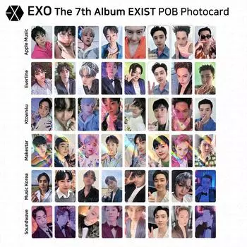 EXO: 7-й альбом EXIST POB Фотокарта Apple Music Soundwave Makestar Ktown4u Chen - Ktown4u